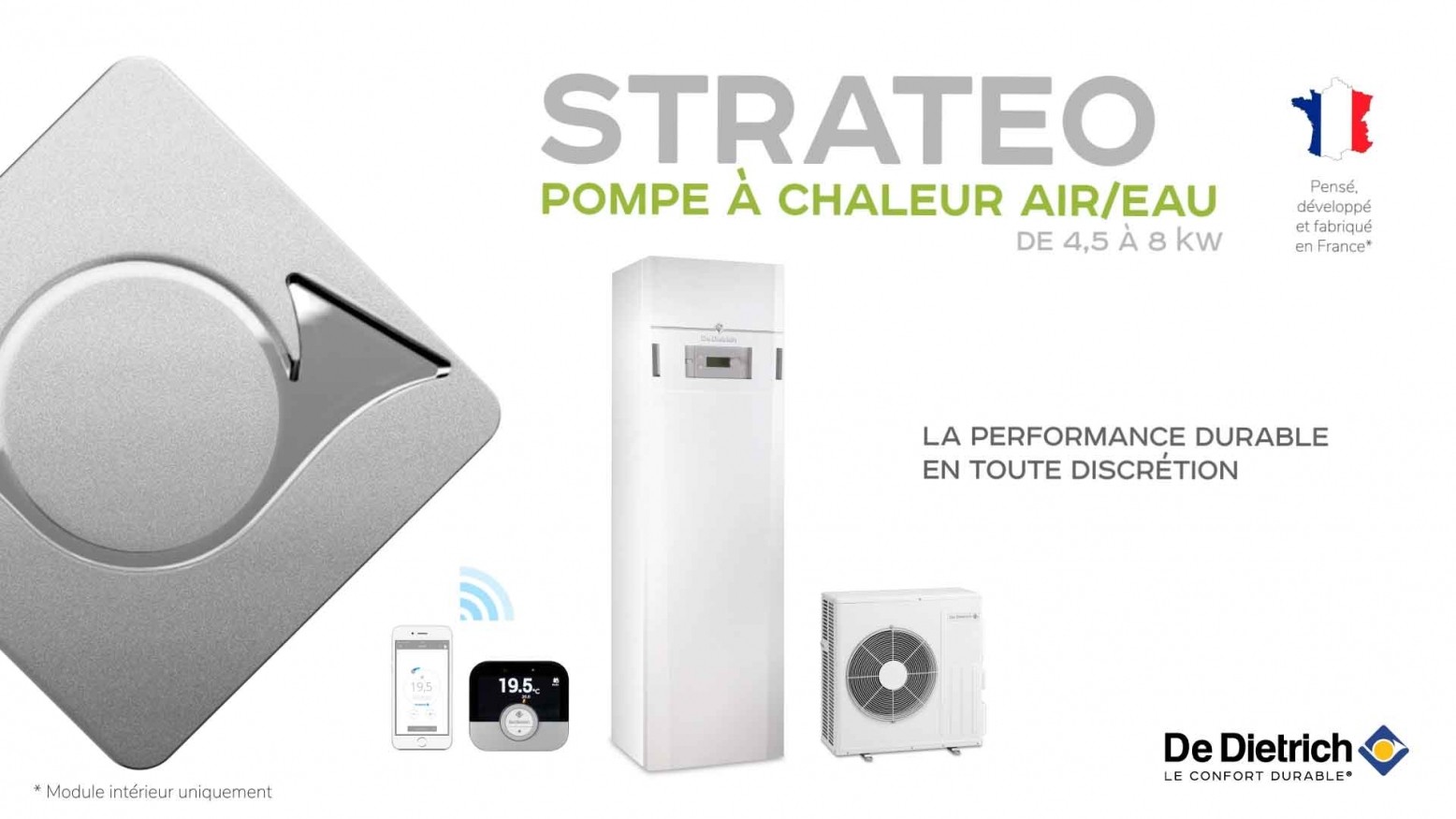 Strateo & Alezio PAC air/eau Strateo De Dietrich