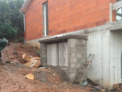 Pompe à chaleur Lizea module extérieur et intérieur