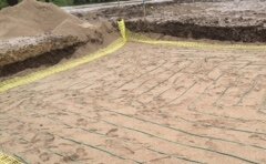 Pompe à chaleur Caliane capteurs et plancher chauffant