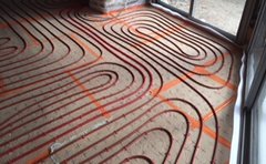PAC Caliane - plancher chauffant en escargot